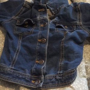 Button up jean jacket